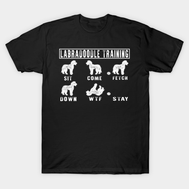 Labradoodle Training T-Shirt by raeex